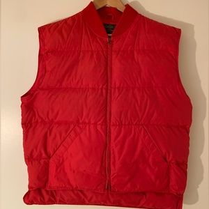 Eddie Bauer goose-down puffer vest